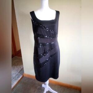 R&M Richards Little Black Dress Size 14